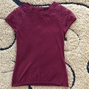 Banana Republic short sleeve sweater top